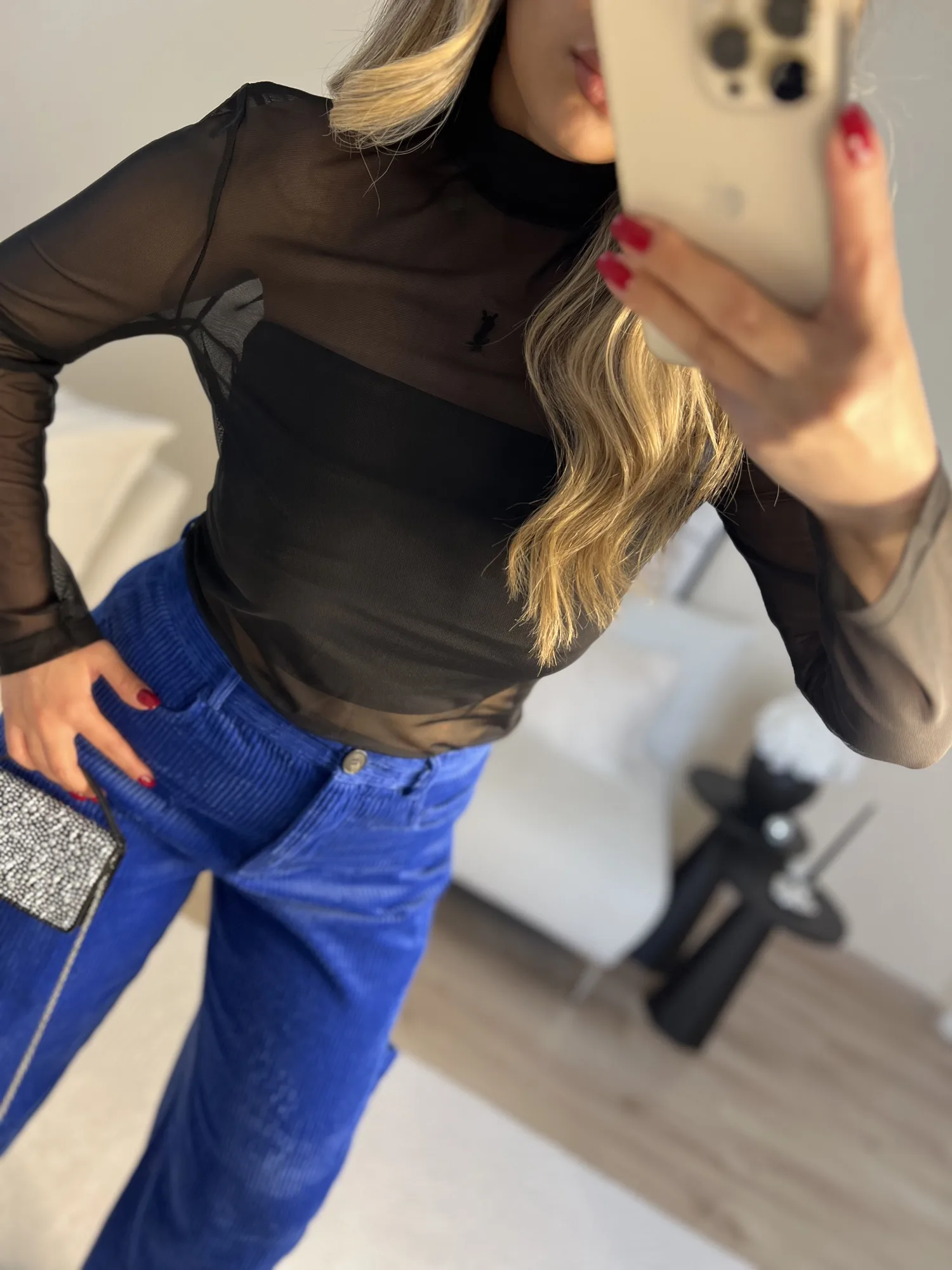 Tül bluz 4