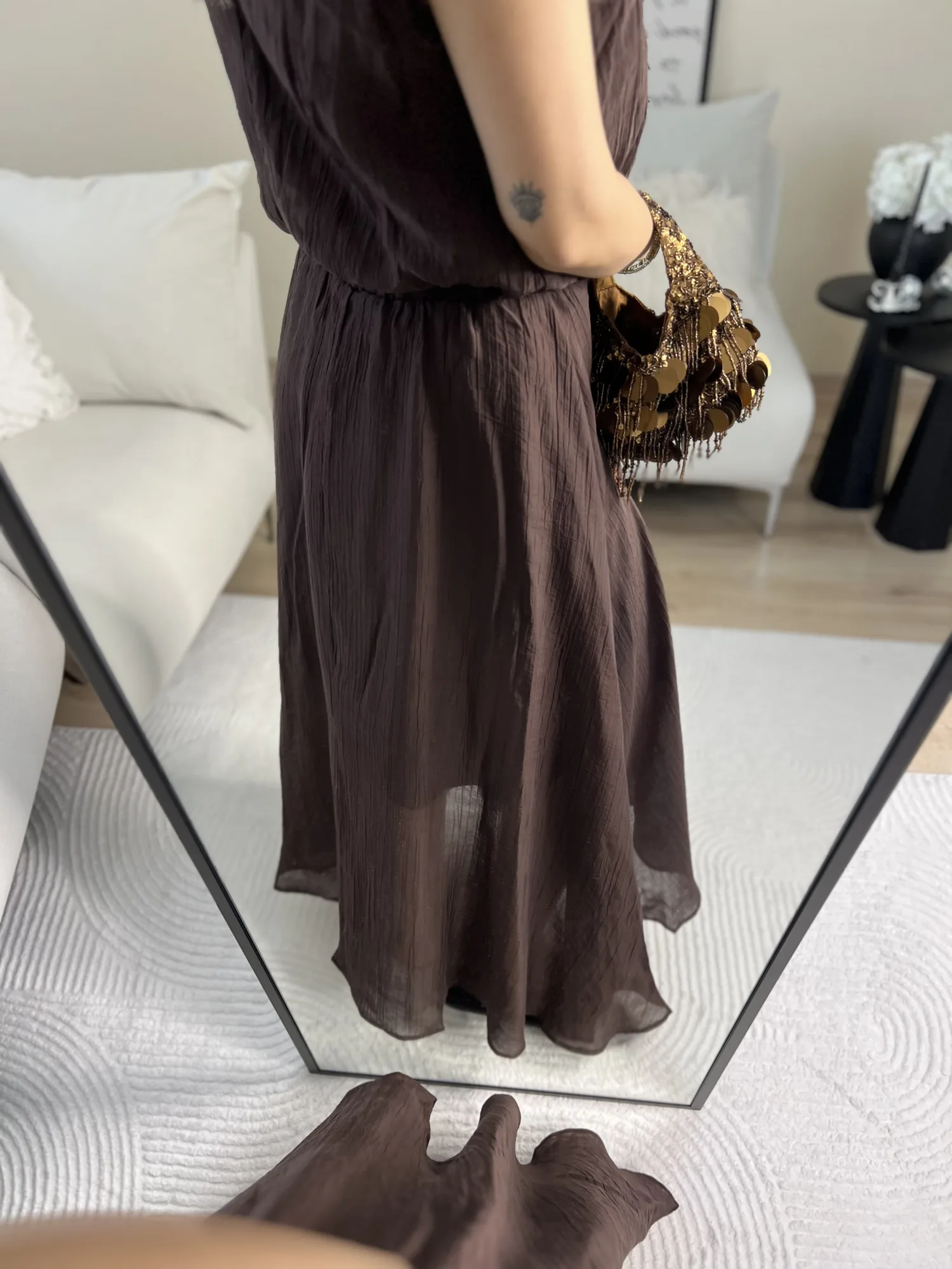 Dikyaka bluz etek takım 4