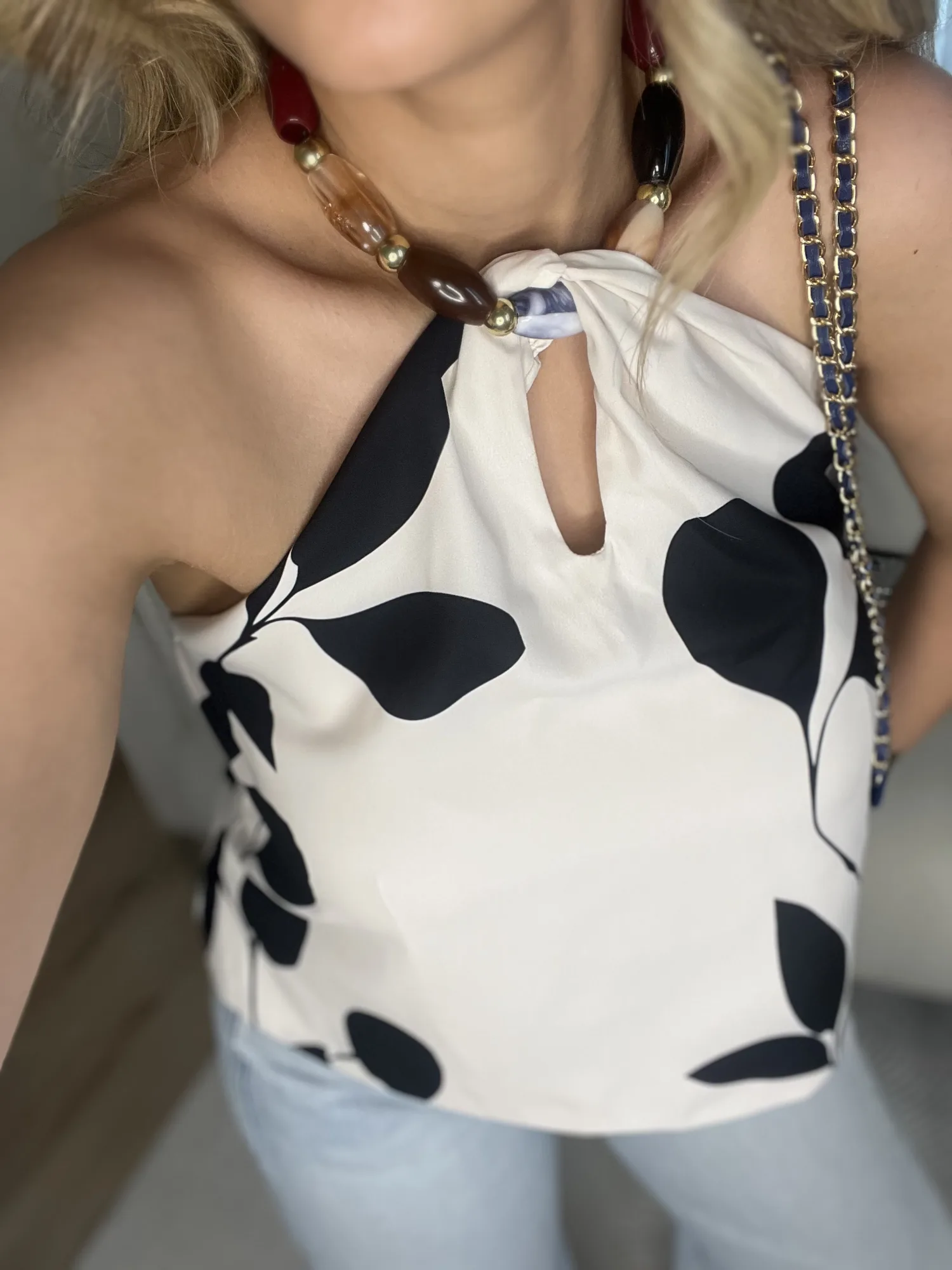 Boncuklu bluz 5